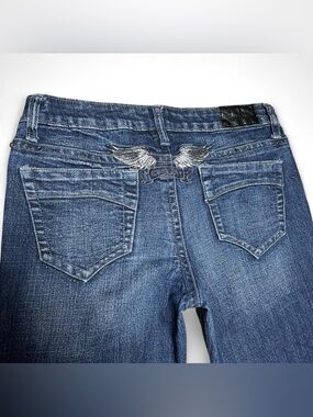 Authentic Y2K Robin’s Jeans with Wing Embroidery